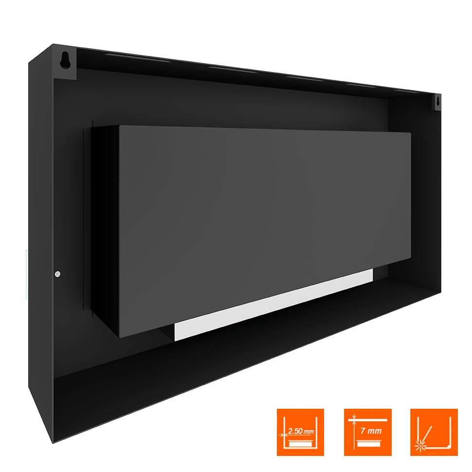 Биокамин SteelHeat WALL GRAND 1200 черный, стекло, стемалит Биокамин SteelHeat WALL GRAND 1200 черный, стекло, стемалит по цене 61 110 руб.