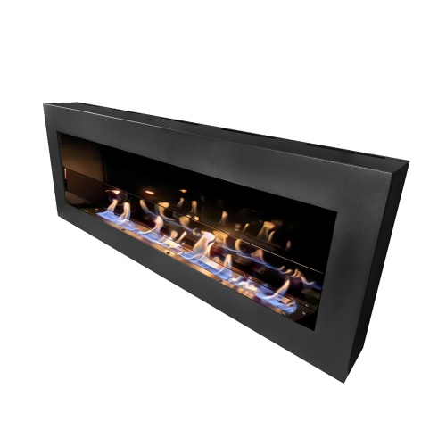 Биокамин "Русский огонь" Лофт 1300N настенный с защитным и декоративным стеклом