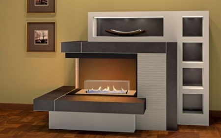 Встраиваемый биокамин Spartherm ebios-fire 2L чёрный по цене 262 600 руб.