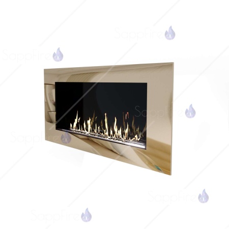 Встраиваемый биокамин / очаг Mercury 1500 Chrome (SappFire) по цене 63 800 руб.