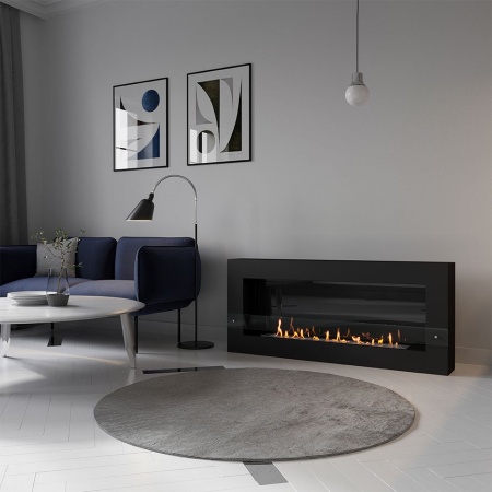 Биокамин SteelHeat WALL GRAND 1500 черный, стемалит Биокамин SteelHeat WALL GRAND 1500 черный, стемалит по цене 73 920 руб.