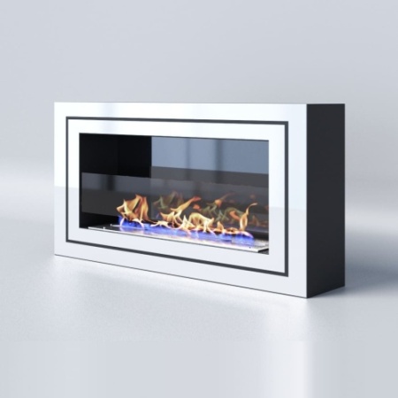 Биокамин "Русский огонь" Стенли 800N настенный с защитным стеклом по цене 34 850 руб.