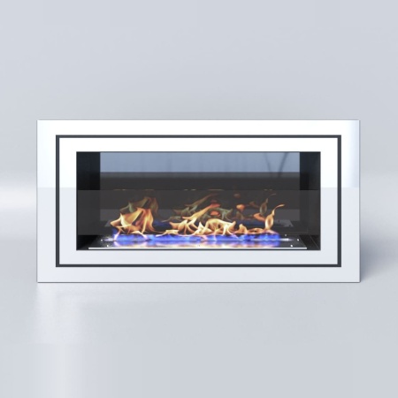 Биокамин "Русский огонь" Стенли 800N настенный с защитным стеклом по цене 34 850 руб.