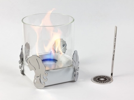 Настольный биокамин Lux Fire Зодиак "Дева" Белый по цене 15 000 руб.
