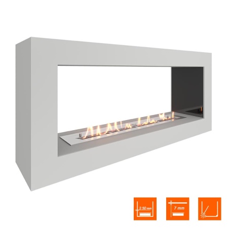Биокамин SteelHeat WALL FRAME ONE 1000 белый, стемалит Биокамин SteelHeat WALL FRAME ONE 1000 белый, стемалит по цене 55 650 руб.
