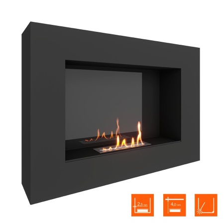 Биокамин SteelHeat WALL GRAND 900 LITE черный, стемалит Биокамин SteelHeat WALL GRAND 900 LITE черный, стемалит по цене 30 765 руб.