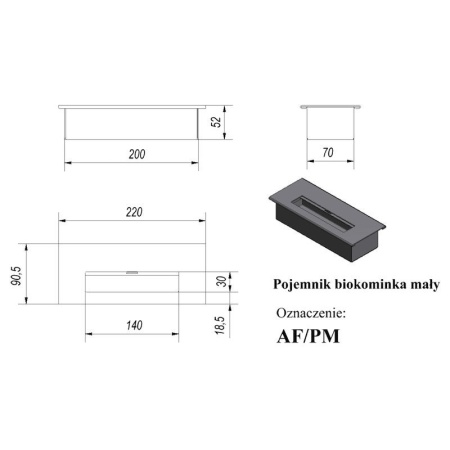 Биокамин Kratki GOLF HORIZONTAL по цене 132 руб.