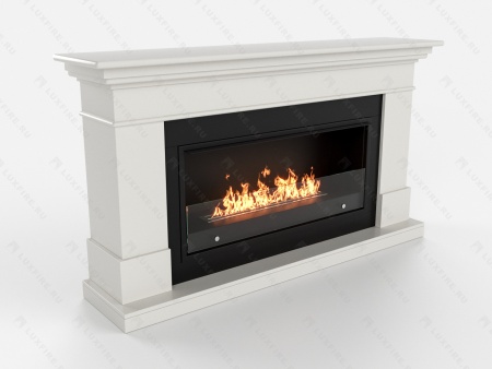 Биокамин Lux Fire с порталом Ангара 42, белый Биокамин Lux Fire с порталом Ангара 42, белый по цене 124 306 руб.