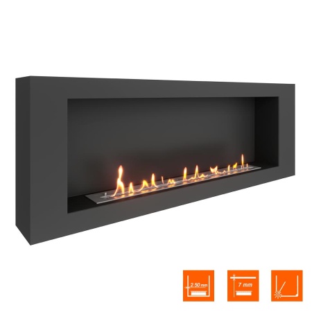 Биокамин SteelHeat WALL LONG 1500 черный Биокамин SteelHeat WALL LONG 1500 черный по цене 65 070 руб.
