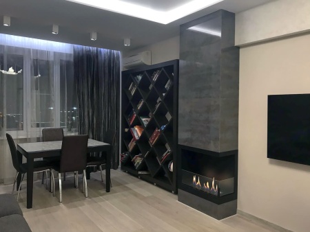 Встроенный биокамин Lux Fire Угловой 490 S (правый угол) по цене 35 090 руб.