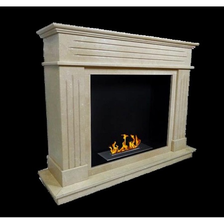 Биокамин ZeFire Варшава мрамор CREMA MARFIL по цене 149 000 руб.